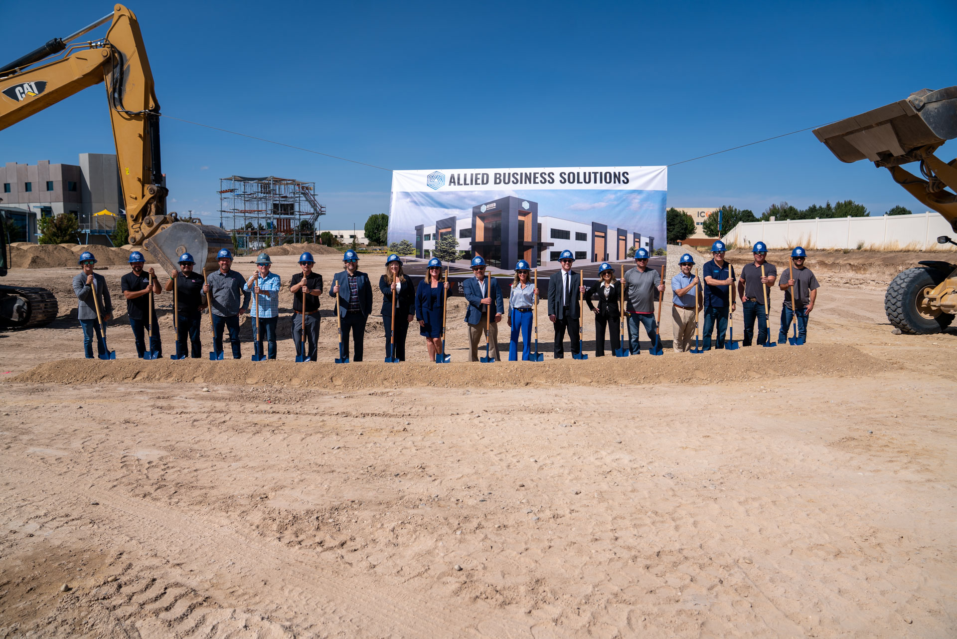 Allied Business Solutions Breaks Ground on Its New Meridian Headquarters