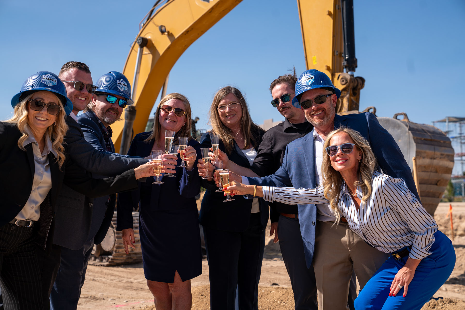 The Allied Business Solutions building site in Meridian, Idaho.