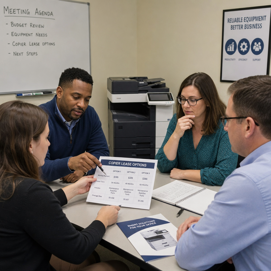 copier lease meeting